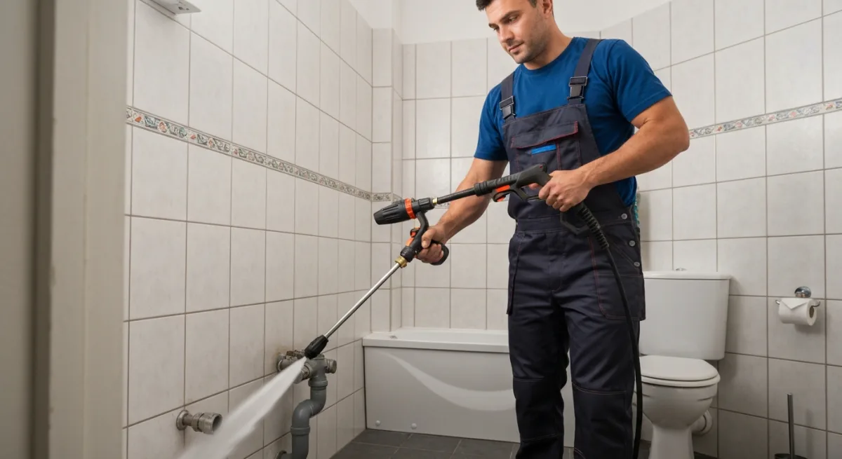 Debouchage haute pression canalisation