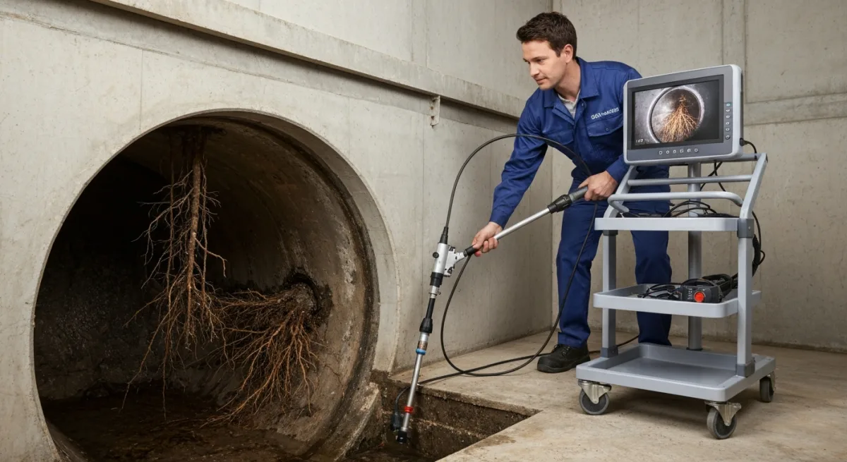 Inspection camera canalisation